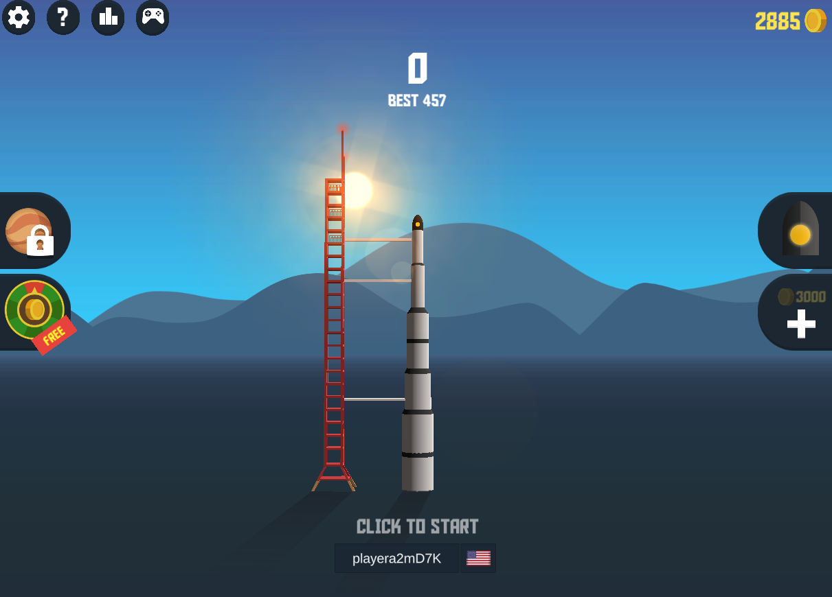 Lift Off Game Screenshot